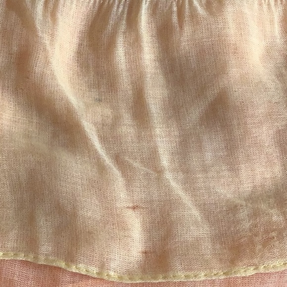 Icon Collection Orange and Yellow Sheer Scarf. New With Tags. - Picture 5 of 6